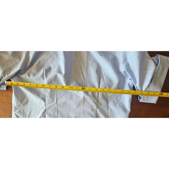 Talbots Short Sleeve 100% Cotton Blue Button Down Shirt, Womens Sz 16, NEW, NWT - Picture 9 of 11